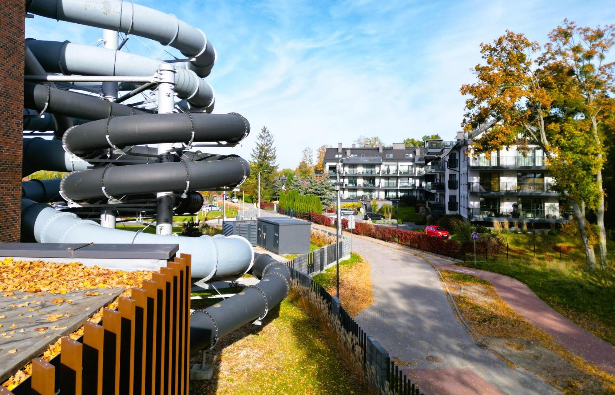 Lake Apart Ostroda - Widok, Przy Plazy, Aquapark, Parking Podziemny, Winda, Netflix מראה חיצוני תמונה