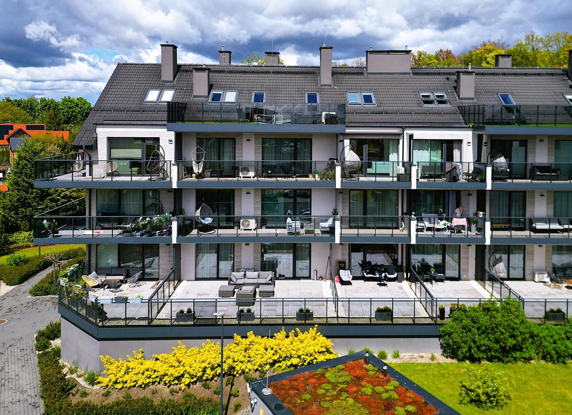 Lake Apart Ostroda - Widok, Przy Plazy, Aquapark, Parking Podziemny, Winda, Netflix מראה חיצוני תמונה